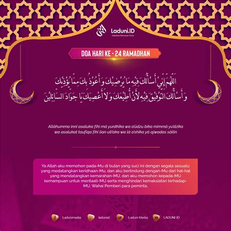 Doa Puasa Ramadhan Hari ke21 Sampai ke25 iqra.id