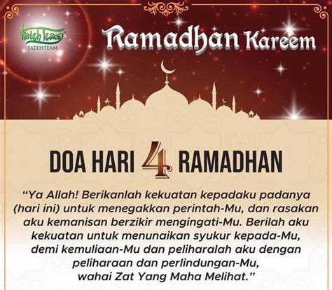 Doa Ramadhan Hari Ke4 Safinah Online