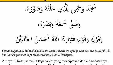 Bacaan Doa Sujud Tilawah Dan Daftar Ayat Sajdah Al Quran Runimas