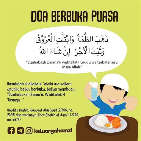 List Of Doa Bukak Puasa References
