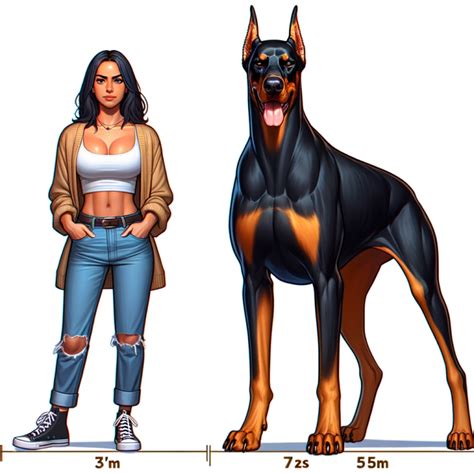 doberman compared to human