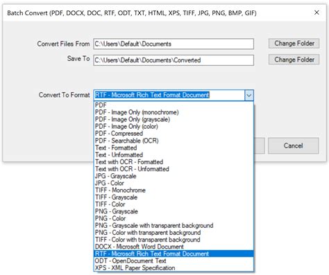 doc .docx .pdf .rtf