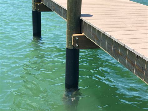 dock piling shrink wrap