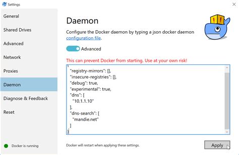docker daemon config json example