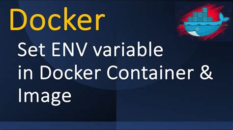 docker set env variable in running container