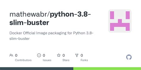 Docker Slim Buster Python