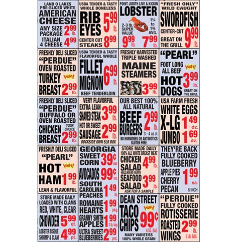 Dockside Seafood Flyer