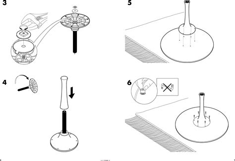 Docksta Table Assembly Instructions