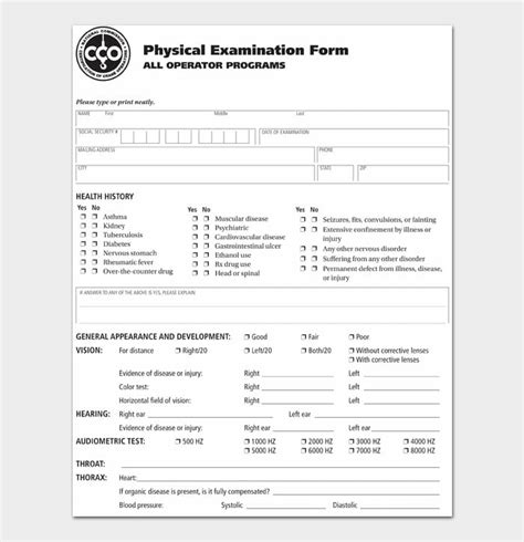7 Best Images of Free Printable Doctor Office Forms Free Printable
