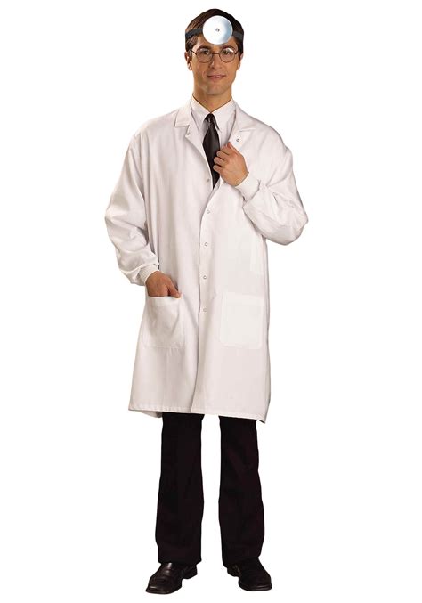 Choozee Unisex White Doctor Coat with Lining, For Hospital, Size