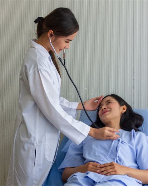 Doctor checking patient