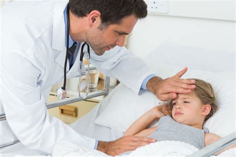 Doctor with Sick Patient
