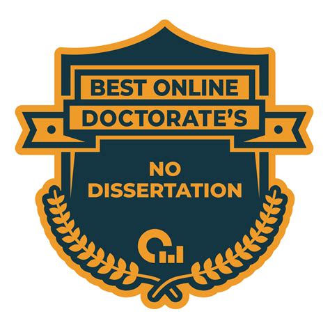 doctoral degree online no dissertation