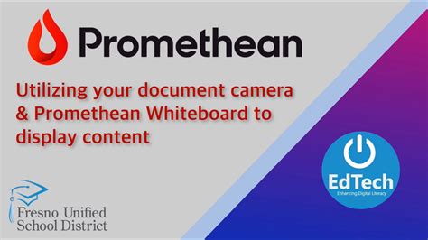 Document Camera Promethean Board