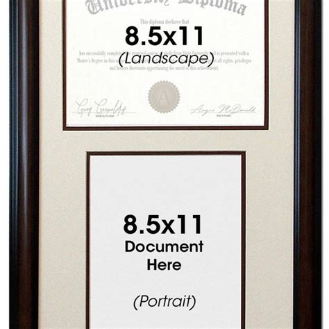 Document Frames 8.5 X 11