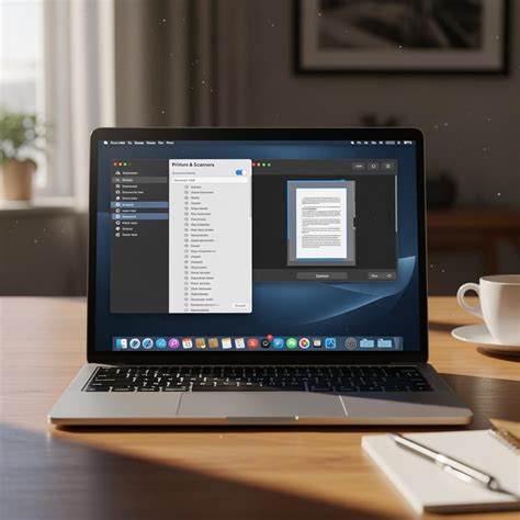 Document Scanner With Macbook