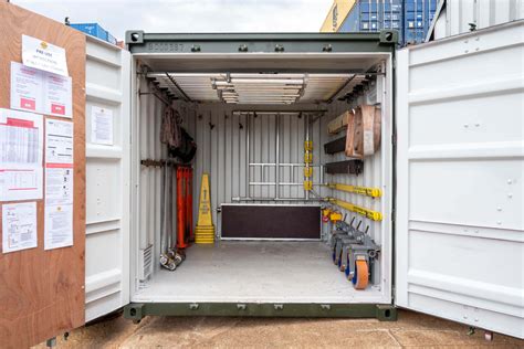 Document Storage Shipping Container