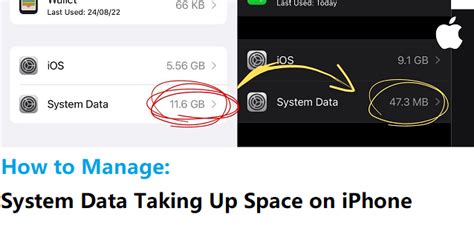documents and data taking up space on iphone