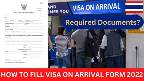 documents required for visa on arrival