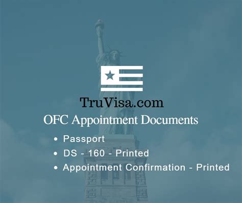 documents to carry for biometrics us visa