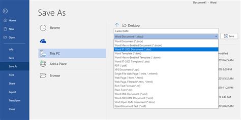 docx file format documentation