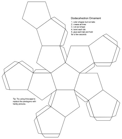 Dodecahedron Printable