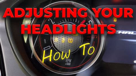 Dodge Challenger Headlight Alignment