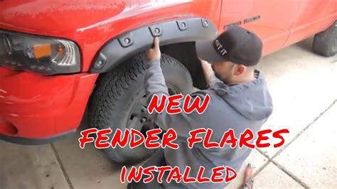 Dodge Ram Fender Flares Install