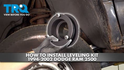 Dodge Ram Leveling Kit Install