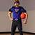 dodgeball costume purple cobras