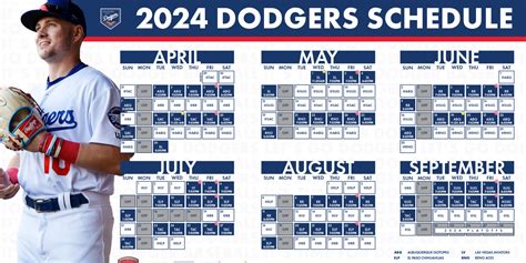 dodgers baseball schedule 2024
