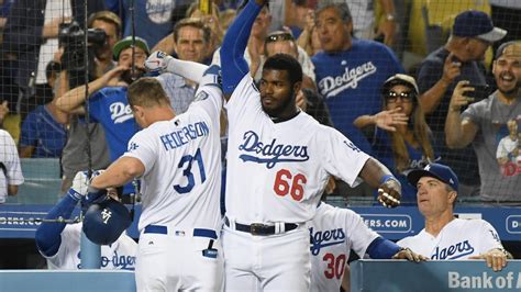 dodgers game today live score