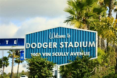 Dodgers Stadium Sign