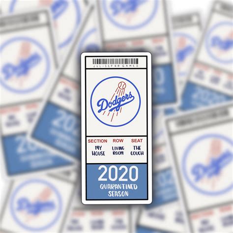 dodgers tickets 2020 season
