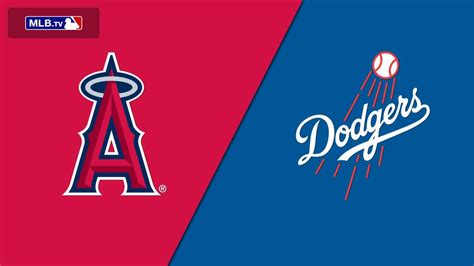 dodgers vs angels live stream