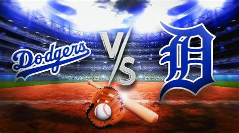 dodgers vs tigers prediction