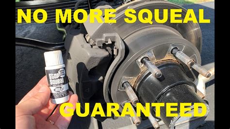 The REAL how to stop squeaky/noisey brakes in 5 minutes. No more