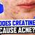 does creatine cause acne breakouts
