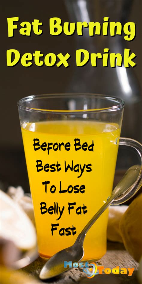 does detoxing make you lose belly fat