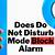 does do not disturb block alarms