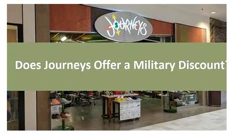 Does Journeys Have A Military Discount?