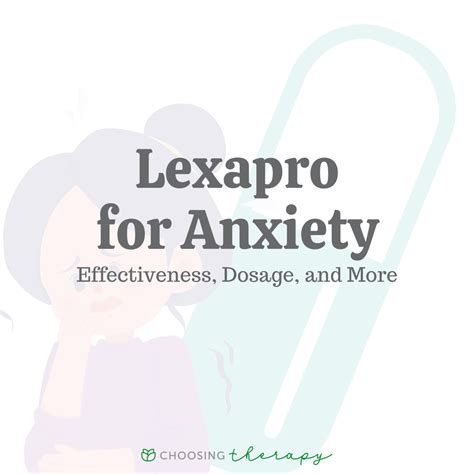 does lexapro help with anxiety