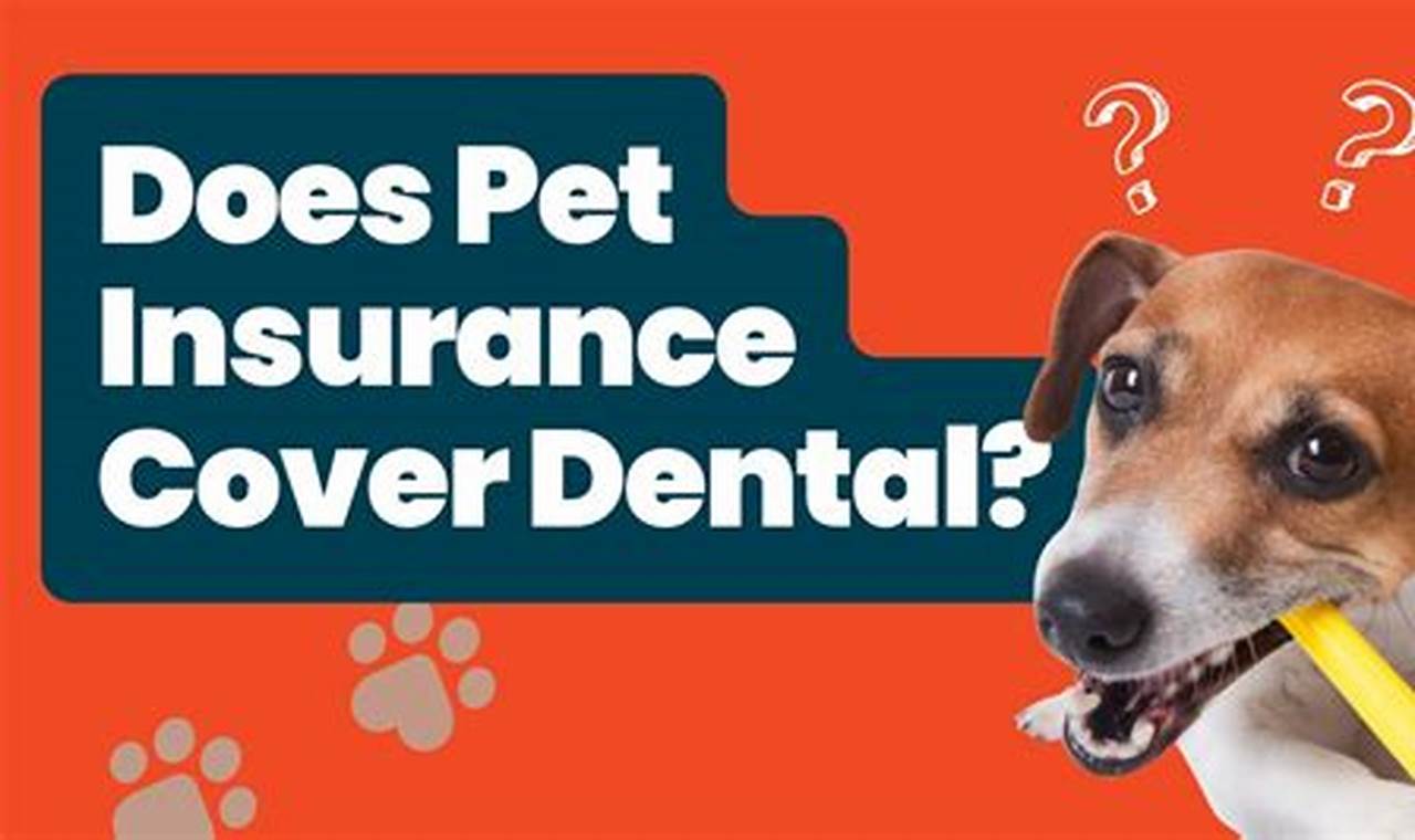 does pet insurance cover dental