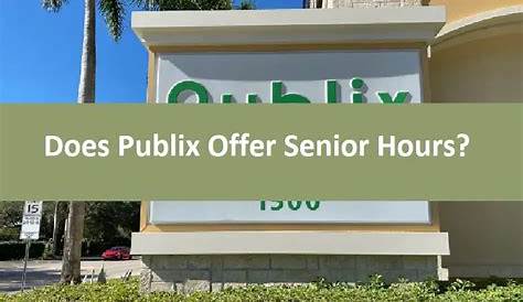 Does Publix Give Senior Discounts?