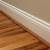 does quarter round match floor or baseboard