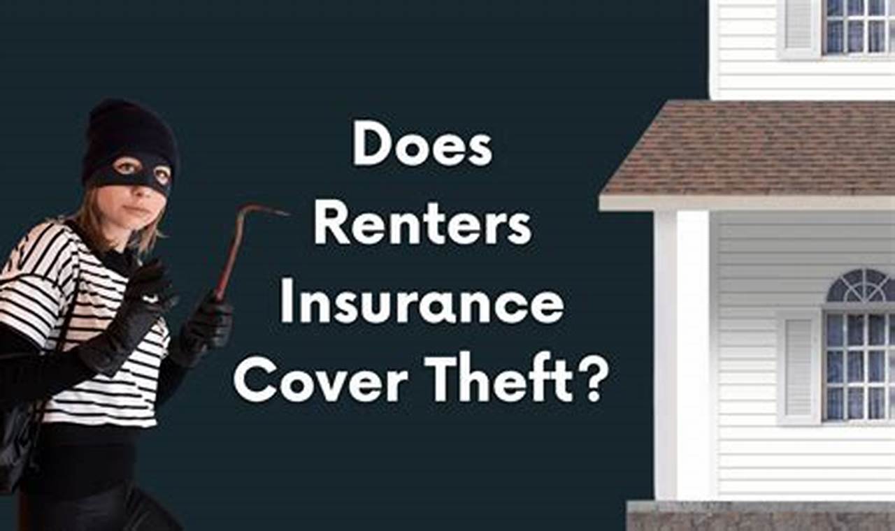 does renter insurance cover car theft