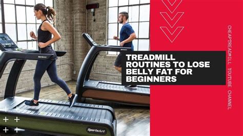 does the treadmill help lose belly fat