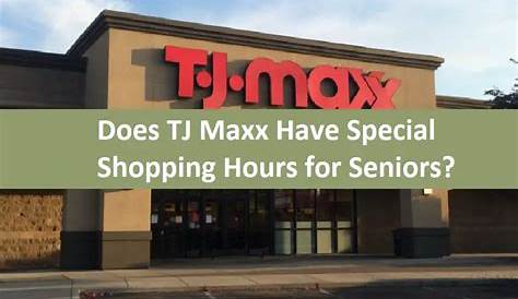Does Tj Maxx Offer Senior Discounts
