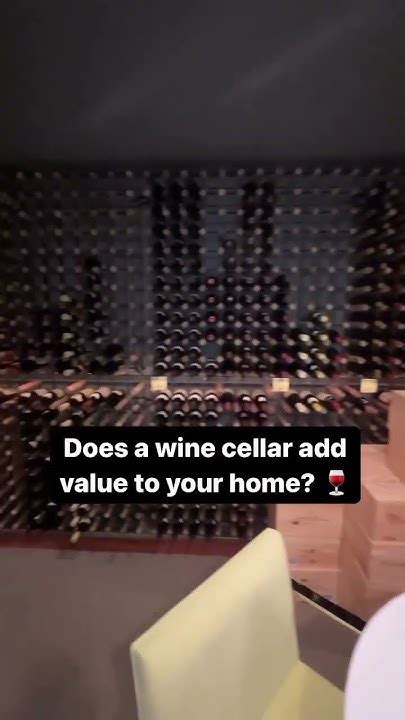 Does A Cellar Add Value