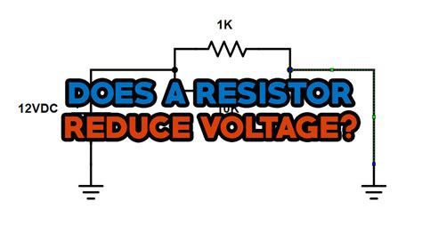 Does A Resistor Reduce Current Or Voltage